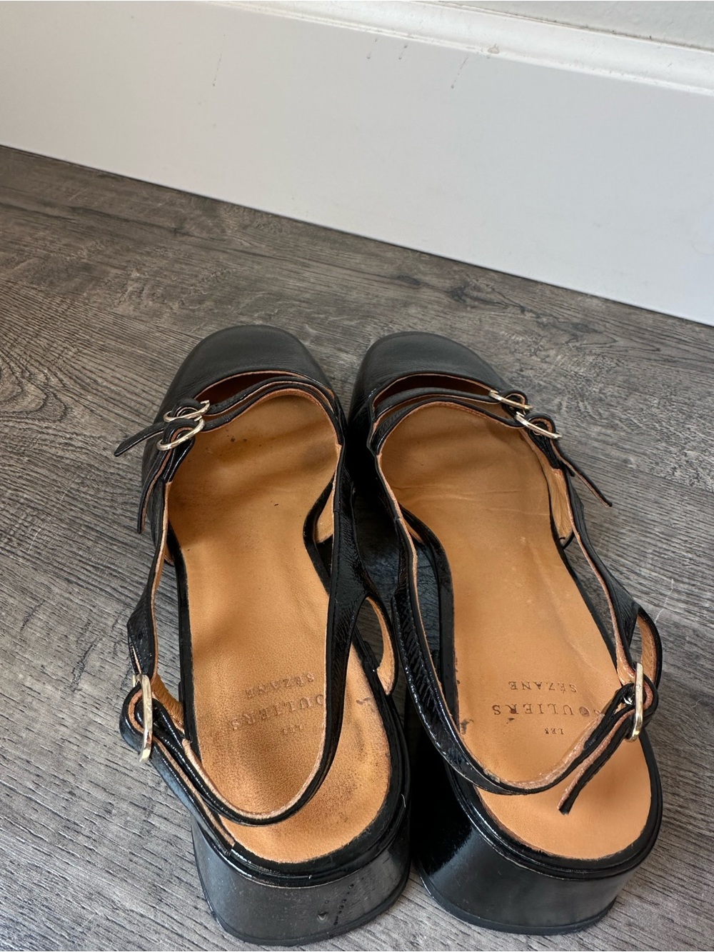 Sézane Sling Mary Jane Block Heel 🖤 - Picture 4 of 6